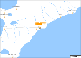 map of Iodnyy