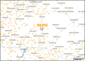 map of Iŏ-dong