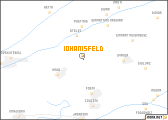 map of Iohanisfeld