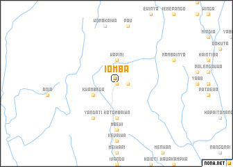 map of Iomba