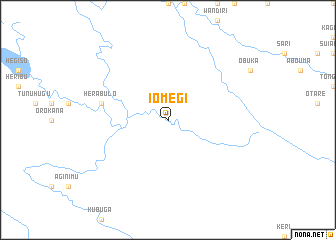 map of Iomegi