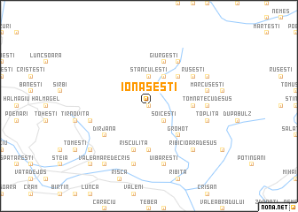 map of Ionăşeşti