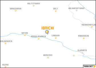 map of Ionichi