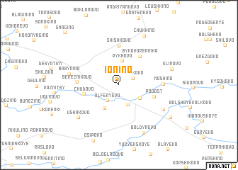 map of Ionino