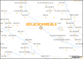 map of Ion Luca Caragiale