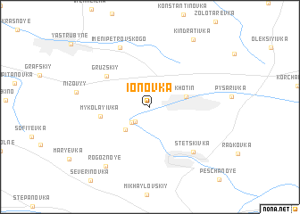 map of Ionovka