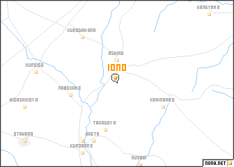 map of Iōno