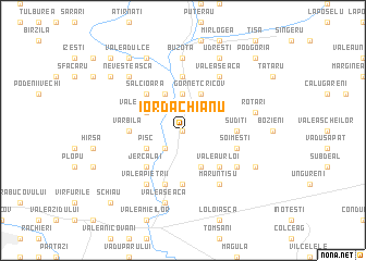 map of Iordăchianu
