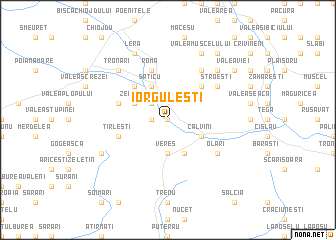 map of Iorguleşti