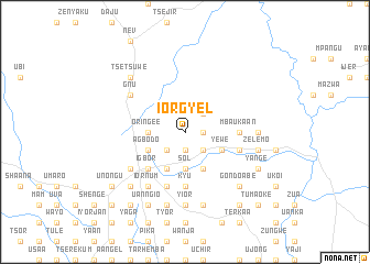 map of Iorgyel