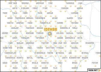 map of Iorhaa