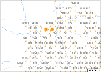 map of Iorjan