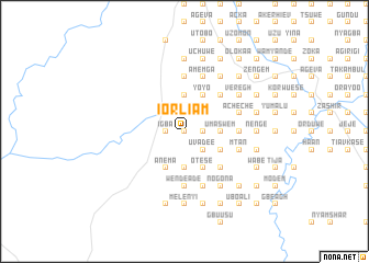map of Iorliam