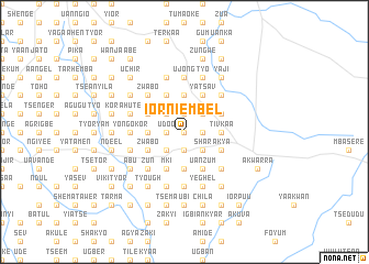 map of Iorniembel