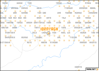 map of Iornyagh