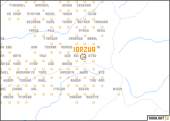 map of Iorzua