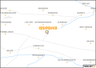 map of Iosipovka