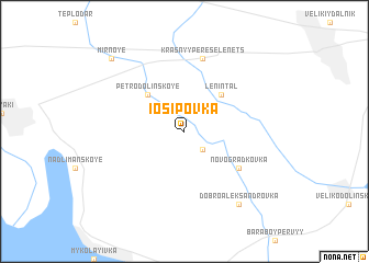 map of Iosipovka