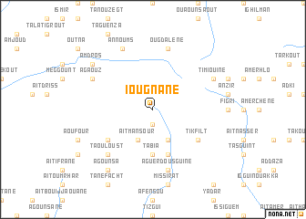 map of Iougnane