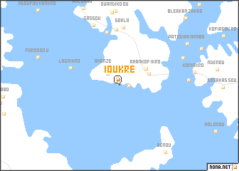 map of Ioukré