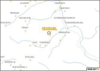 map of Iououal