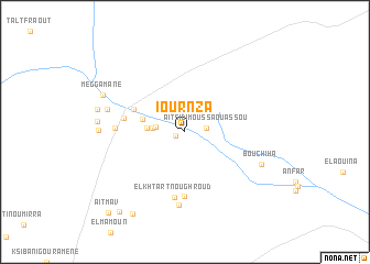 map of Iournza