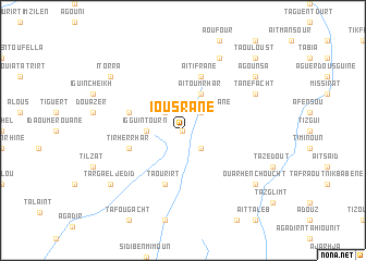 map of Iousrane