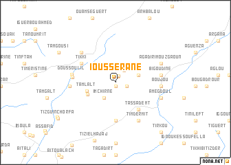 map of Iousserane