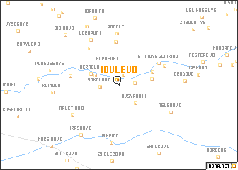 map of Iovlevo