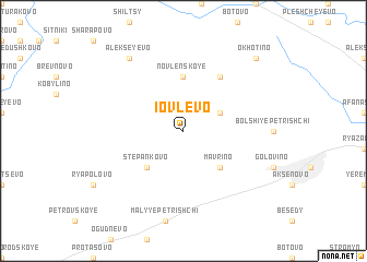 map of Iovlevo