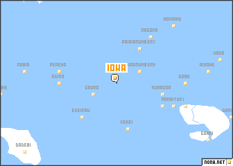 map of Iowa