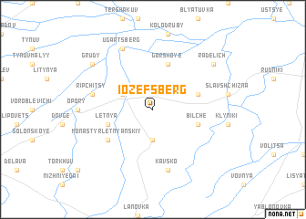 map of Iozefsberg