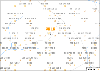 map of Ipala