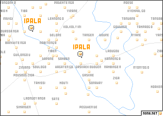 map of Ipala