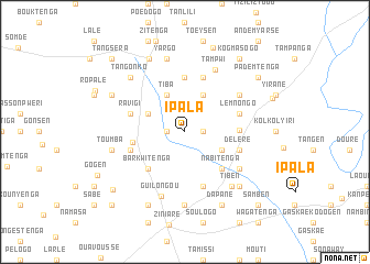 map of Ipala