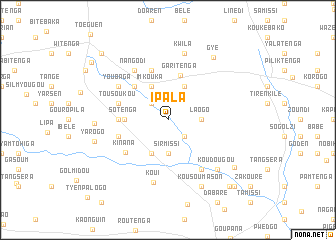 map of Ipala