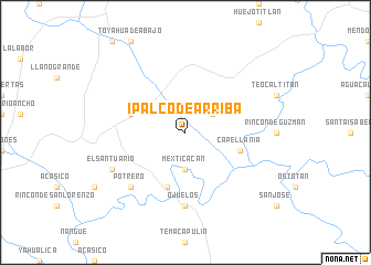 map of Ipalco de Arriba