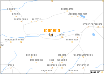 map of Ipanema