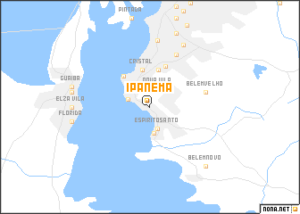 map of Ipanema