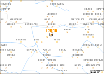 map of I-pāng