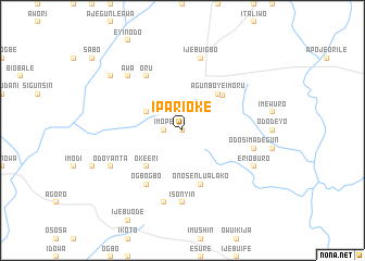 map of Ipari Oke