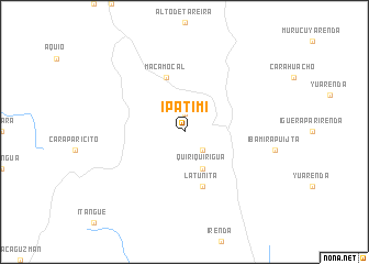 map of Ipatimí