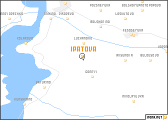 map of Ipatova