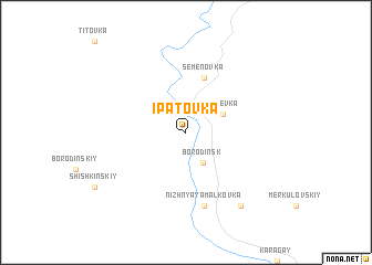 map of Ipatovka