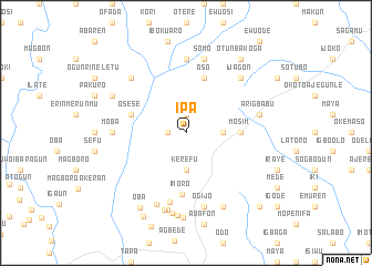 map of Ipa