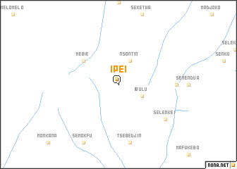 map of Ipei