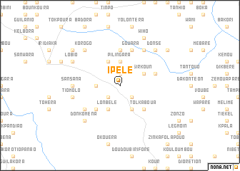 map of Ipélé