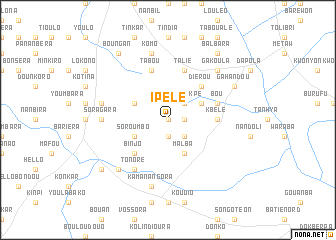 map of Ipélé