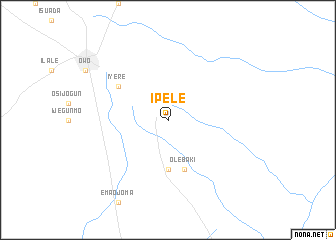 map of Ipele