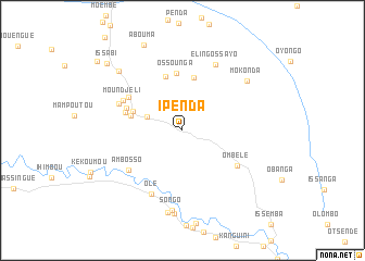 map of Ipènda